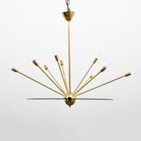 Half-Sputnik Chandelier, Murano - Sold for $1,375 on 10-10-2020 (Lot 406).jpg